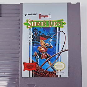 Castlevania: Simon's Quest w/ Manual & Sleeve (Nintendo NES) Authentic & TESTED