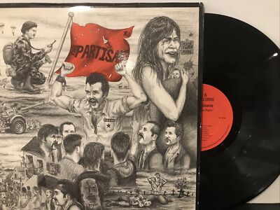 The Partisans   The Time Was Right LP 1984 Cloak & Dagger Records   PART LP 1 UK