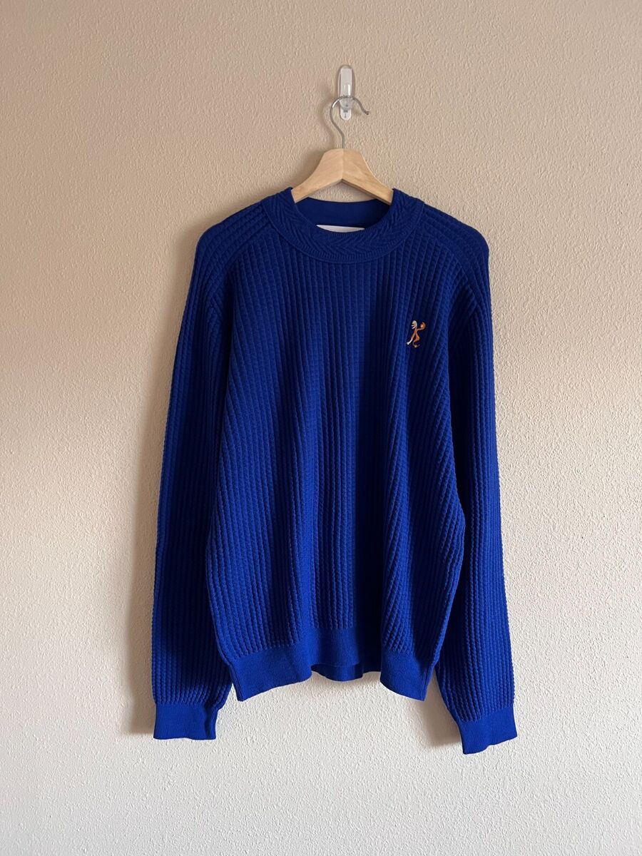 Kiko Kostadinov Sorelle Jumper Sweater - Size 52 - Navy Blue Kiko Kostadinov Sorelle Jumper Sweater - Size 52 - Navy Blue