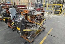 3" HUTH "2800" HORIZONTAL HYDRAULIC SHAPE PIPE & TUBE BENDER w/5 HP MOTOR #30565