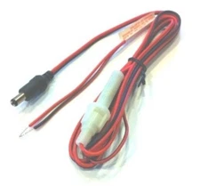 Uniden PS-002 Bearcat Scanner DC Hardwire Power Cord Fused BC340CRS BC350C BCT8