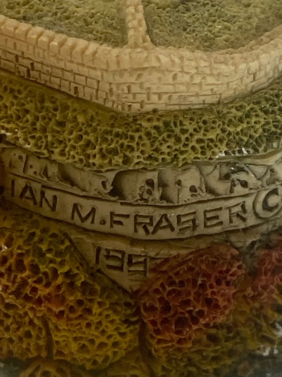 スコットランドスターリング城スタチュー置物アンティークハンドメイド