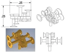 Cal Scale 675  Nathan Air Horn M5R24 HO