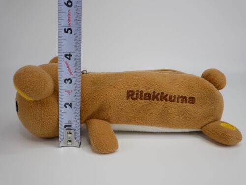 San-X Rilakkuma weiches Stofftier Taschentuch Box Halter/Reißverschluss Federtasche Teddybär - Bild 3 von 16