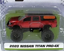 Jada Just Trucks 2020 Nissan Titan Pro-4x Wave 41 Dark Red