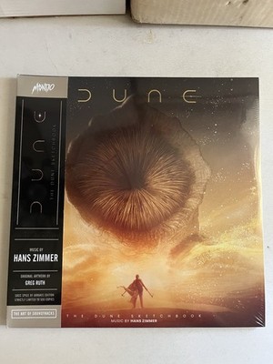 DUNE SKETCHBOOK Vinyl LP Record MONDO SDCC LTD 500 Hans Zimmer Sands Arrakis NEW