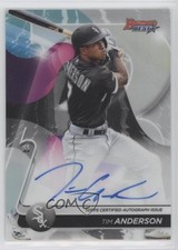 2020 Bowman's Best of 2020 Refractor Tim Anderson #B20-TA Auto 0x1