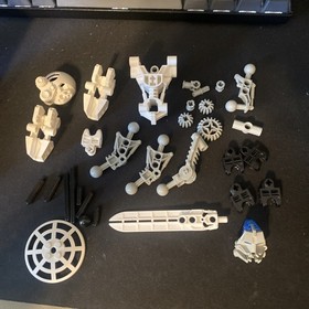 LEGO Bionicle 8536 Kopaka USED COMPLETE SEE DESC W/ Canister