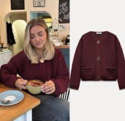 Zara Grobstrickpullover Damen Gr. S Neu Mit Etikett (Neu (gemäss