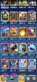 CR 66 LVL | 53 MAXED CARDS | 11K+ Trophies | 130K+ GOLD | 110 Emotes | CHEAP