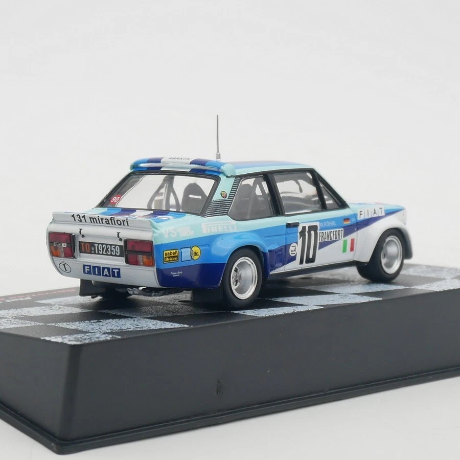 ixo 1:43 Fiar 131 Abarth WRC 1980 Diecast Car Model Metal Toy Vehicle Foto 4 de 4