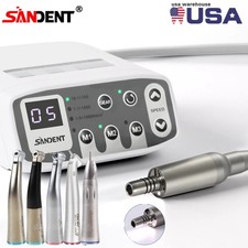 SANDENT Dental Electric LED Brushless Micro Motor/1:1/1:5 Increasing Handpiece T
