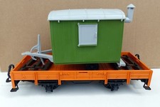 LGB 4010 carro a bordo basso / carrello piatto con carico carrello edile senza scatola originale