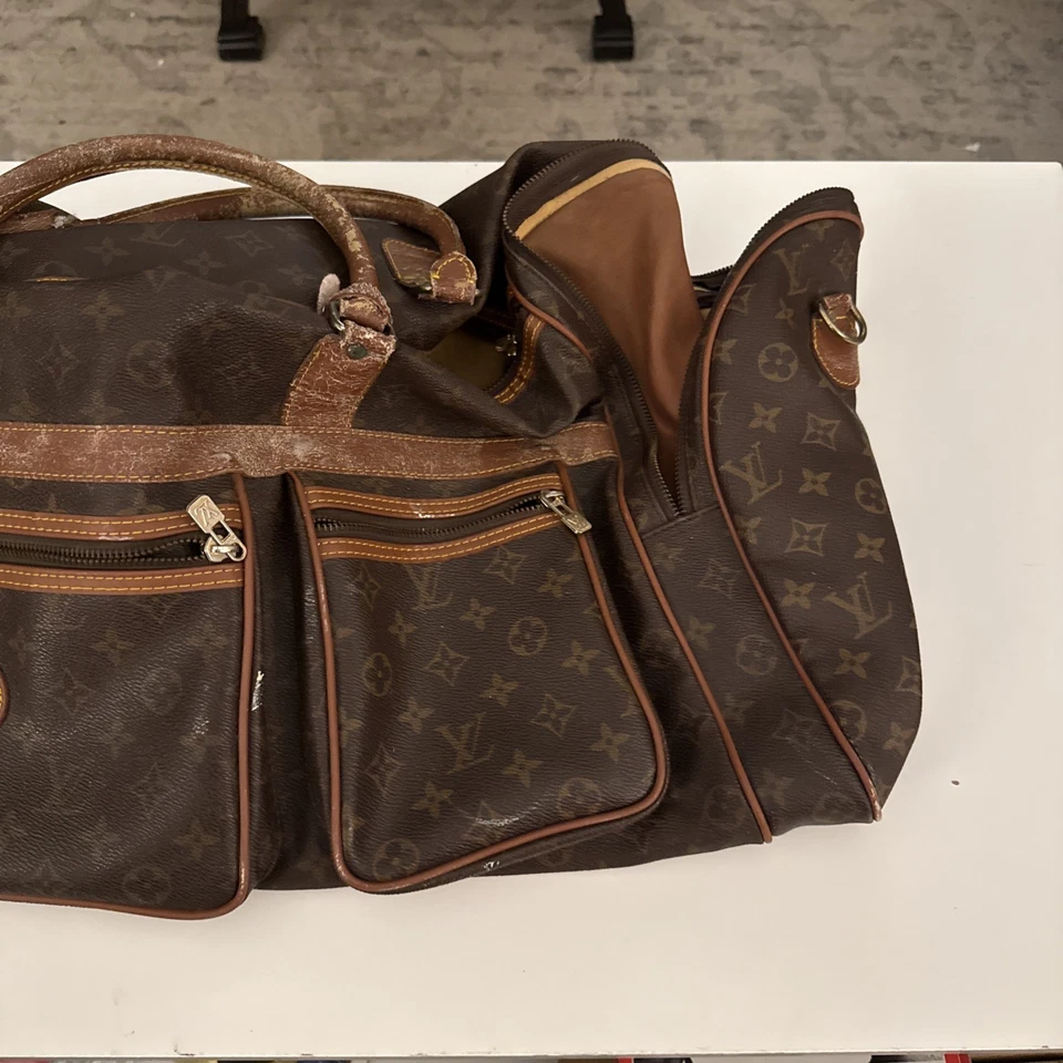 Antiguo bolso de lona Louis Vuitton vintage Foto 3 de 4