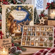 Personalized Nativity Advent Calendar Christmas Religious Family Gift 2026