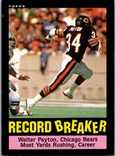 Click to enlarge Walter Payton