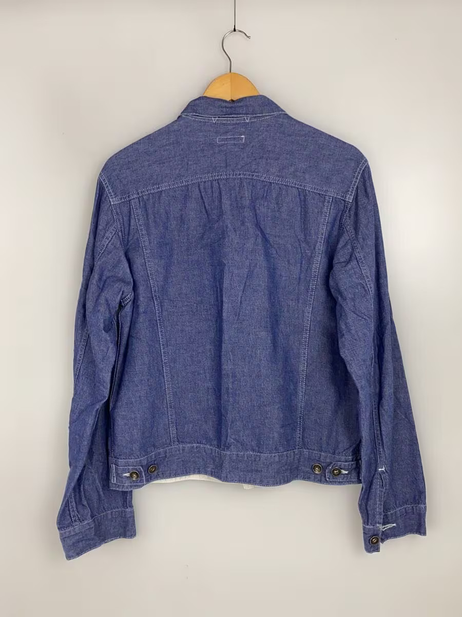Engineered Garments Chambray Jacket Indigo L - image 2