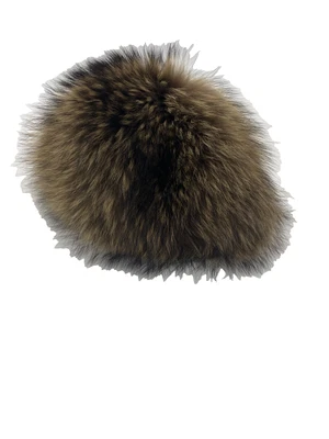 Chapeau en fourrure marron Boutique Kates pour femmes - Photo 1/3