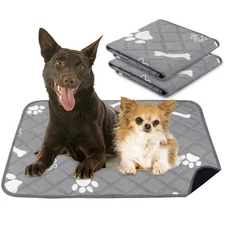 Washable Pee Pads for Dogs, 18'' X 24" Reusable Puppy Pads for Pet Training,2pck
