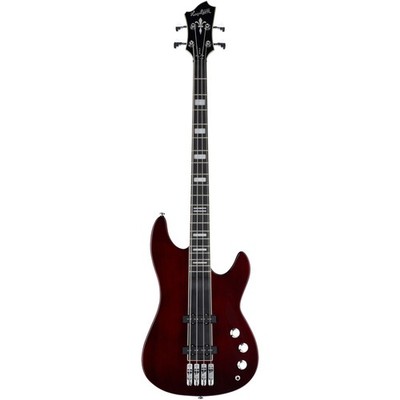 Hagstrom Super Swede Bass Natural Mahogany - E-Bass