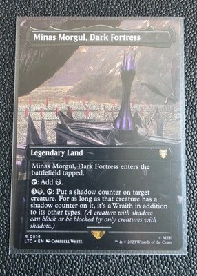 Minas Morgul, Dark Fortress (Borderless) Commander: The Lord of The Rings: Tales