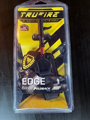 Tru-Fire Edge Buckle Foldback Adjustable Archery Compound Bow Release Wrist...