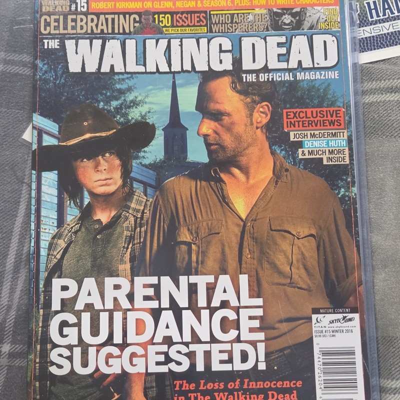 The Walking Dead: The Official Magazine Issue #15 Winter 2016 Titan Kirkman