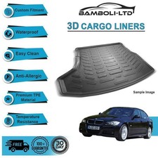 Passend für BMW 3ER ? / E-90 2005-2011, Heckwanne Gummi 3D Cargo Kofferraummatte
