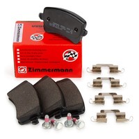 Zimmermann BremsbeläGe BremsklöTze FüR Audi A4 (8K B8) A5 (8T 8F) Q5 Hinten