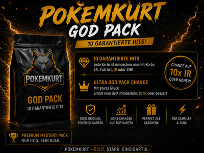 Pokemon Mystery GOD PACK - Alle Karten Hits - 10 HITS - Sommer Special