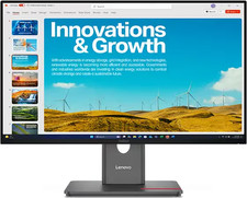 LENOVO ThinkVision P24QD-40 23.8" 2560x1440 Screen Black 4ms 120Hz  3 YR WARR