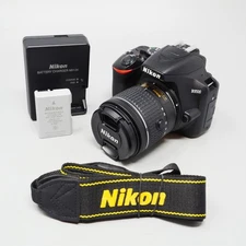 Nikon D3500 24.2MP with 18-55mm VR Lens Kit DSLR Camera - 3,349 Clicks!