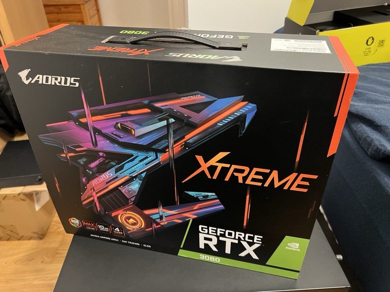 GIGABYTE AORUS GeForce RTX 3080 XTREME 10GB GDDR6X Graphics Card