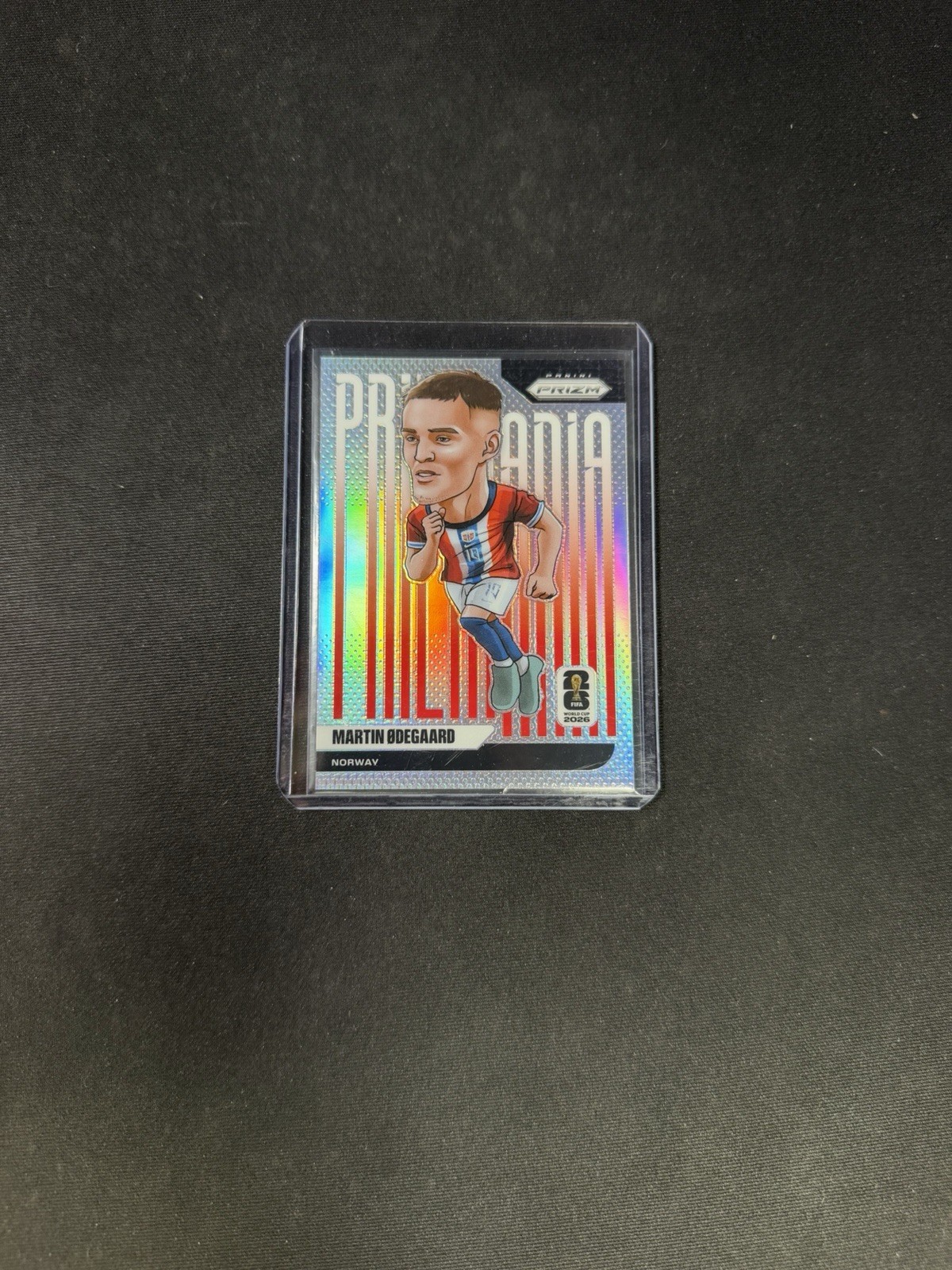 2026 Prizm World Cup Martin Odegaard Prizmania SSP Case Hit