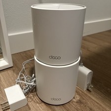 TP-Link AX1800 WiFi 6 Mesh Router Deco W3600 (2 pack) White W/ Cords 12V