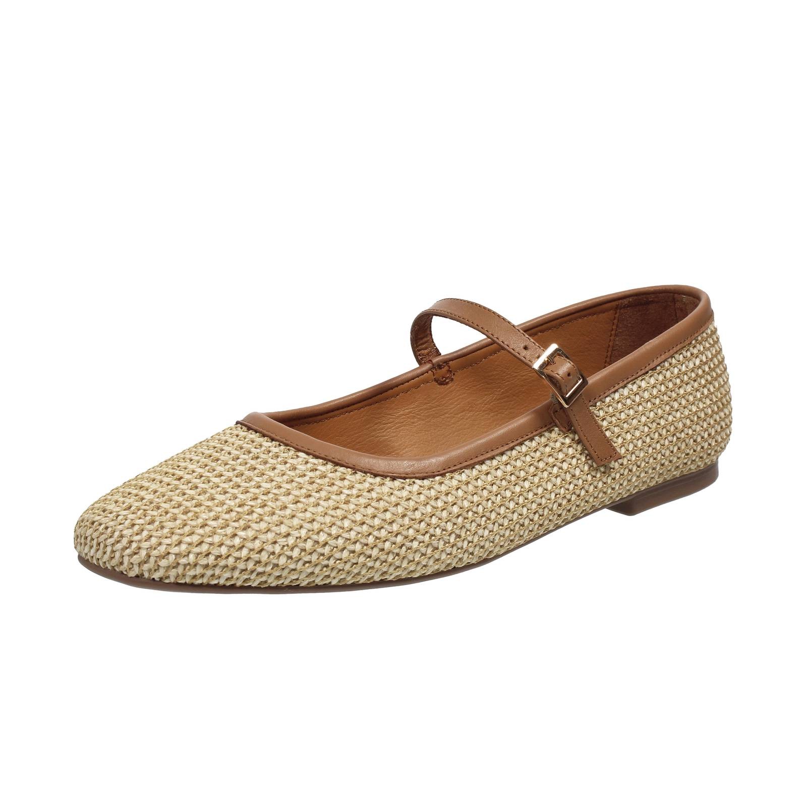 Ария Балерин в бежевом платье Tessuto - Taglia 40 Scarpe Donna Ballerine