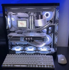 “Cold Night” Gaming PC. ASUS ROG 9070XT