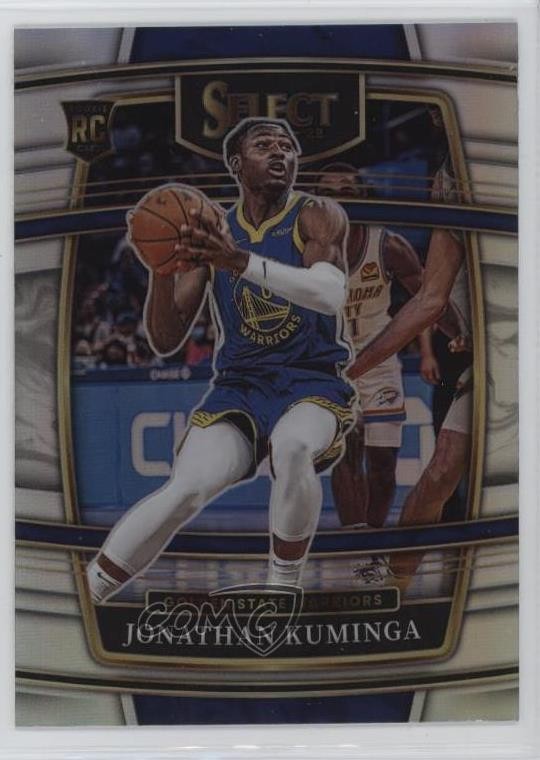 2021-22 Panini Select Concourse Silver Prizm Jonathan Kuminga #28 12g7