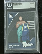Arike Ogunbowale Signed 2019 Panini Donruss WNBA The Rookies #5 BAS Autograph