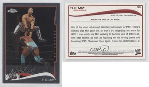 2014 Topps Chrome WWE The Miz #33