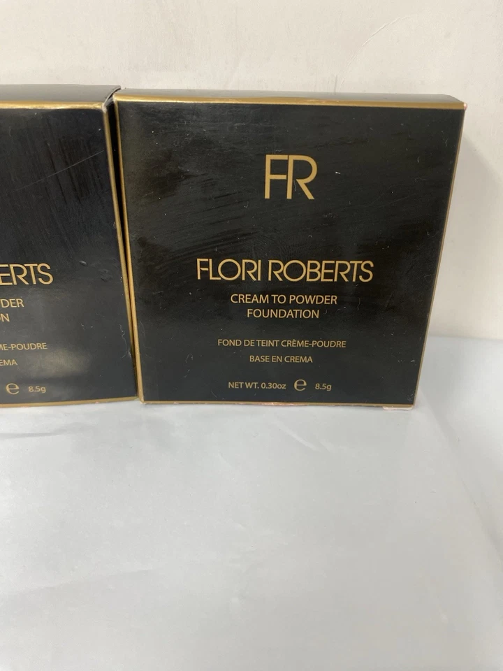 X2 Flori Roberts Cream To Powder Foundation Shade TAN Lot Of 2 - Image 2 of 3