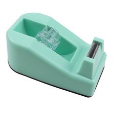 Desktop Tape Dispenser Adhesive Roll Holder with Weighted Non Skid Base