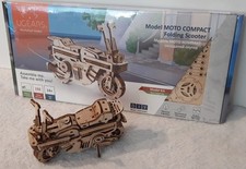 3D Holzbausatz von UGEARS - Ugears Moto Compact Klapproller (3D – Puzzle)