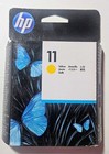 Oryginalny OEM HP 2 11 C4813A Żółta głowica drukująca Wkład atramentowy ZAPIECZĘTOWANY W TORBIE I PUDEŁKU