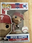 Funko Pop Bryce Harper #90 MLB Philadelphia Phillies Bobble Figure Brand New