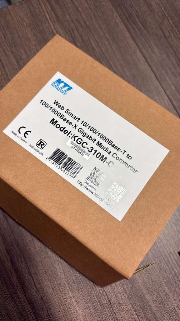 KTI Networks KGC-310M-LX20 Web Smart managed Gigabit Media Converter