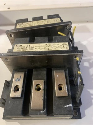 Fuji 2DI100A-120 2D1100A-120 Dual Transistor Used Lot Of 3 Unit Tested USA Stoc