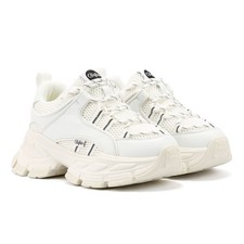 Image of Buffalo Saturn Lace Women's White Trainers