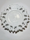 Vintage Westmoreland Milk Glass Americana Eagle & Flag 7” Bicentennial Plate