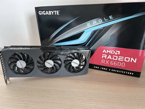 GIGABYTE Radeon RX 6600 EAGLE 8GB GDDR6 Graphics Card